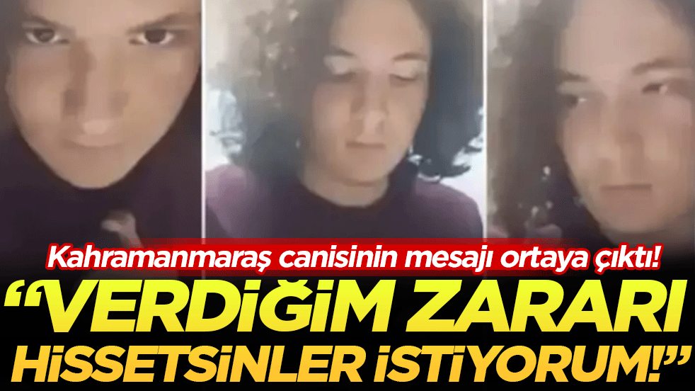 Cani İsa AraS Mersinli'nin mesajı ortaya çıktı: Verdiğim zararı hissetsinler istiyorum!