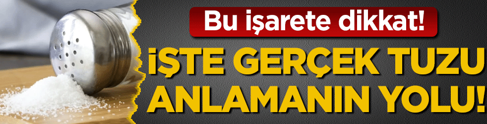 Çankırı mı İran mı? İşte gerçek tuzu anlamanın yolu!
