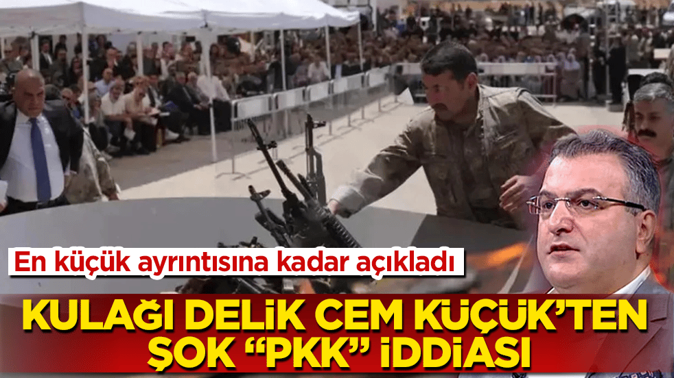 Canlı yayında en küçük ayrıntısına kadar açıkladı: Kulağı delik Cem Küçük’ten şok "PKK" iddiası