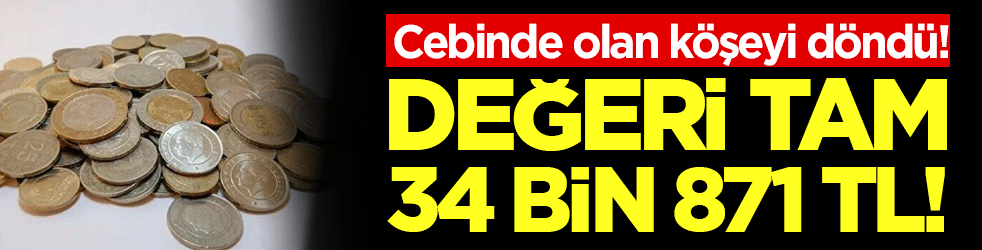 Cebinde olan köşeyi döndü: Tanesi 34 bin 871 TL!
