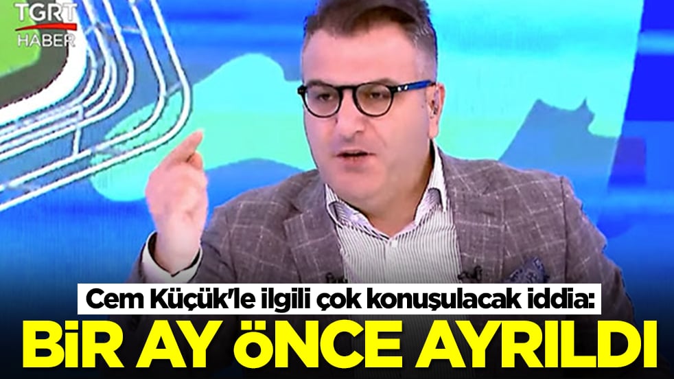 Cem Küçük'le ilgili çok konuşulacak iddia: Bir ay önce ayrıldı