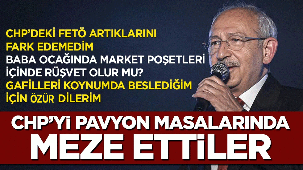CHP Genel Başkanı Kılıçdaroğlu açıklamalarda bulundu