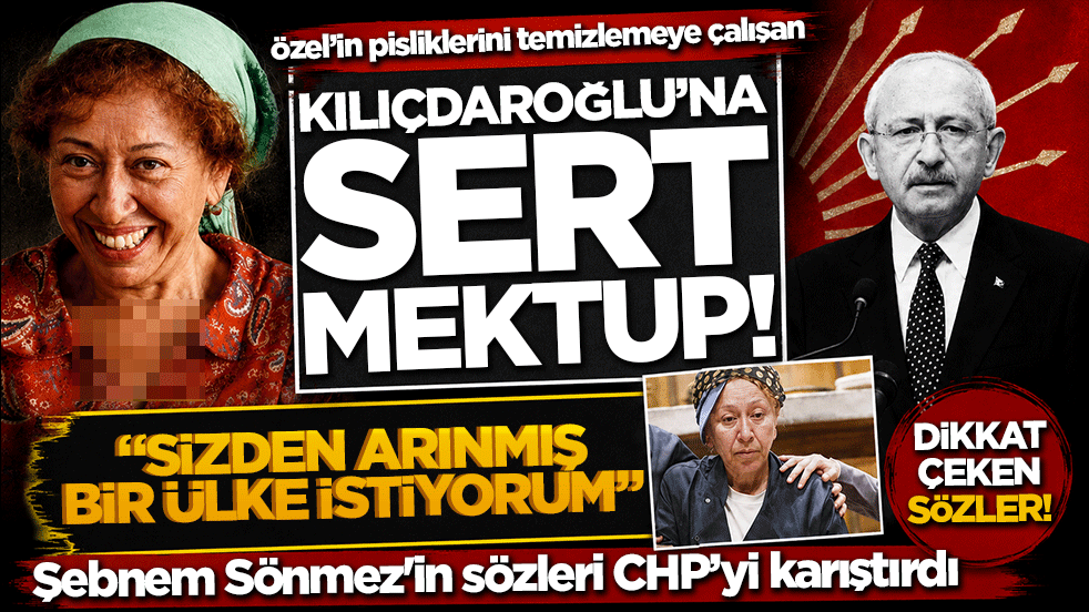 CHP’de Özel’in pisliklerini temizlemeye çalışan Kılıçdaroğlu’na ağır suçlama! ‘Sizden arınmış bir ülke istiyorum’