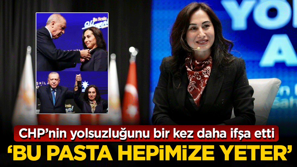 CHP’nin yolsuzluğunu bir kez daha ifşa etti: ‘Bu pasta hepimize yeter’