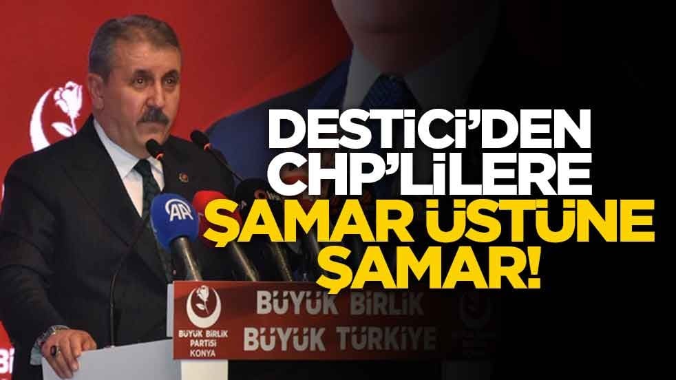 CHP'yi yerden yere vurdu! Destici'den şamar üstüne şamar
