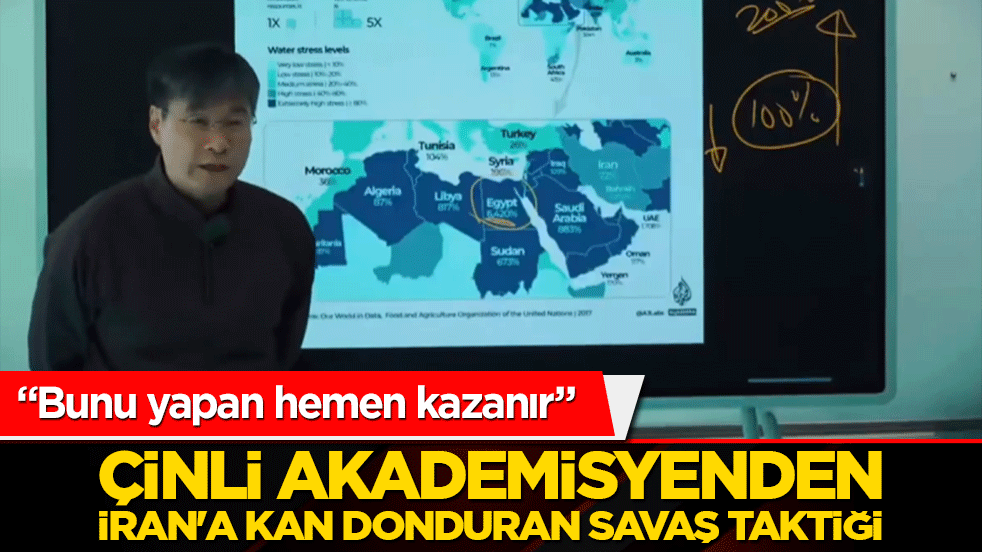 Çinli akademisyenden İran'a kan donduran savaş taktiği! Bunu yapan hemen kazanır