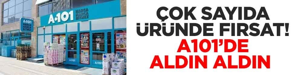 Çok sayıda üründe fırsat! A101’de aldın aldın 