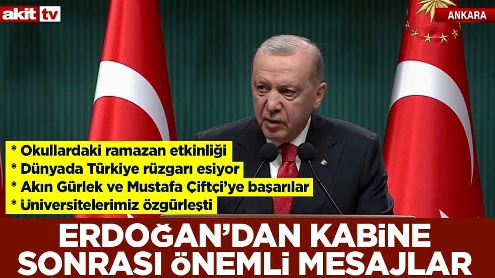 Cumhurbaşkanı Erdoğan: Şu an dünyada bir Türkiye rüzgârı esiyor