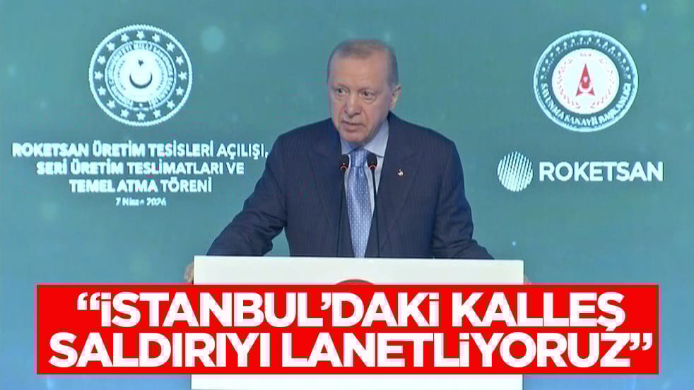 Cumhurbaşkanı Erdoğan: İstanbul’daki kalleş saldırıyı lanetliyoruz