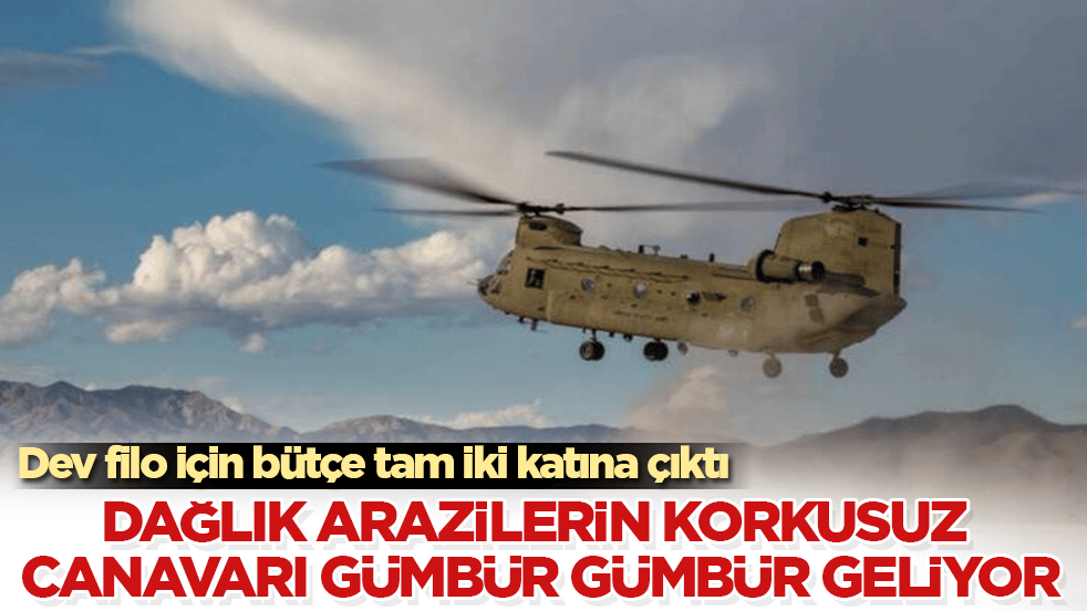 Dağlık arazilerin korkusuz canavarı gümbür gümbür geliyor! Dev filo için bütçe tam iki katına çıktı