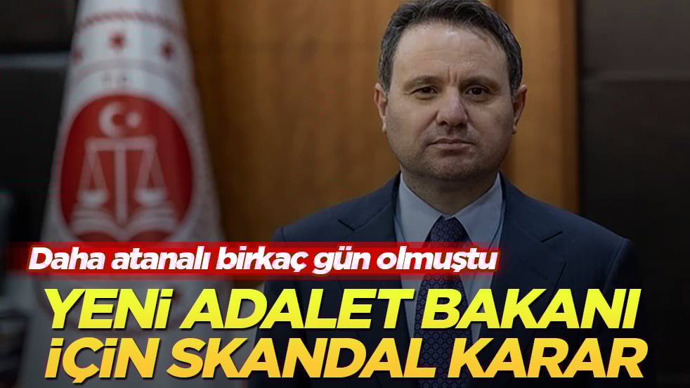 Daha atanalı birkaç gün olmuştu! Yeni Adalet Bakanı Akın Gürlek için skandal hamle