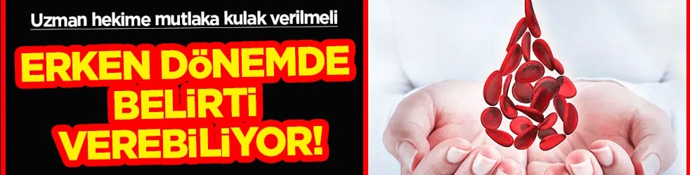 Damarlardan çekiliyor ve...Halk arasında Akdeniz anemisi olarak bilinen talasemi tavsiyesi...