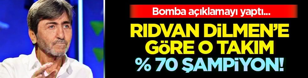 Derbi sonrası Rıdvan Dilmen'den şampiyonluk kehaneti: Galatasaray için oran verdi bile...