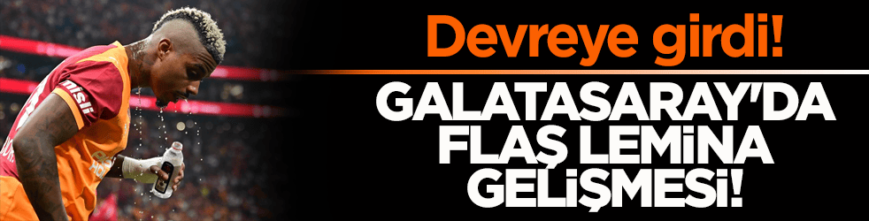 Devreye girdi! Galatasaray'da flaş Lemina gelişmesi!