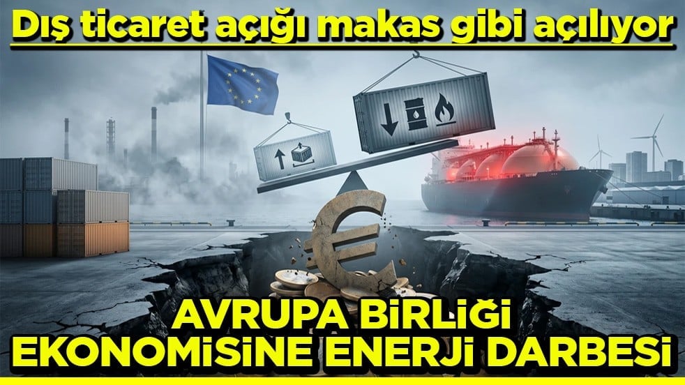 Dış ticaret açığı makas gibi açılıyor AB ekonomisine enerji darbesi