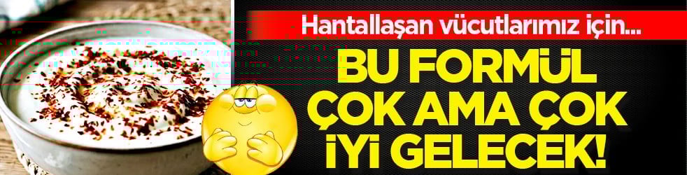 Diyet için müthiş bir yol daha... Yoğurda karıştırın, oturduğunuz yerden kalori yakın