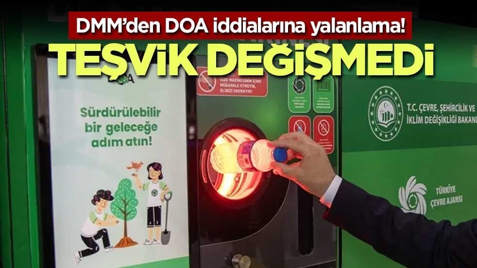 DMM’den DOA iddialarına yalanlama! Teşvik değişmedi