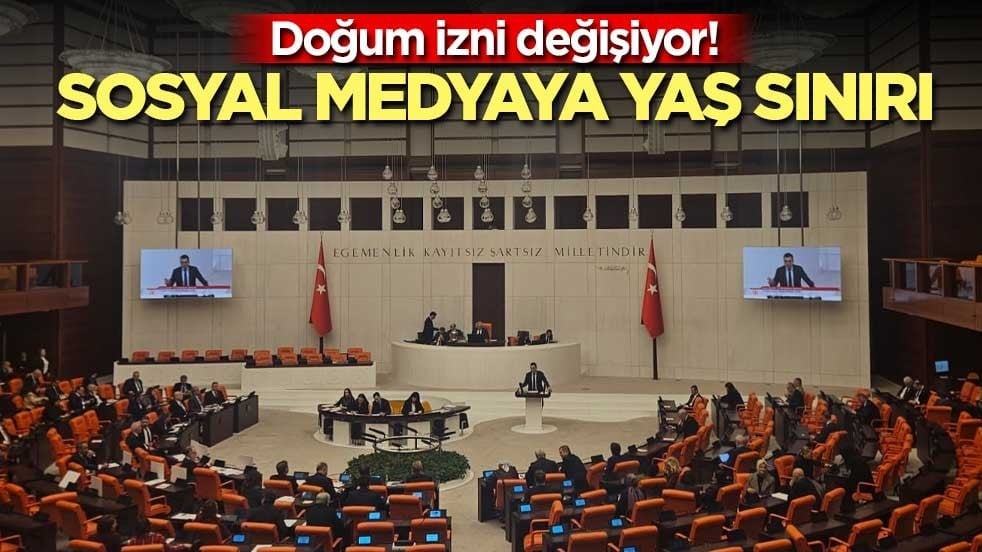 Doğum izni değişiyor! Sosyal medyaya yaş sınırı