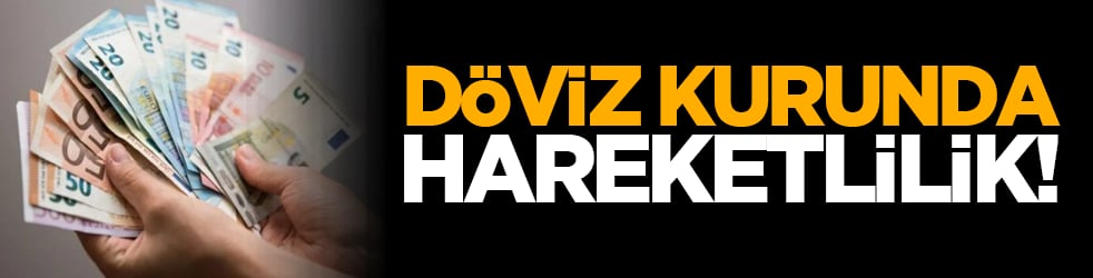 Döviz kurunda hareketlilik!