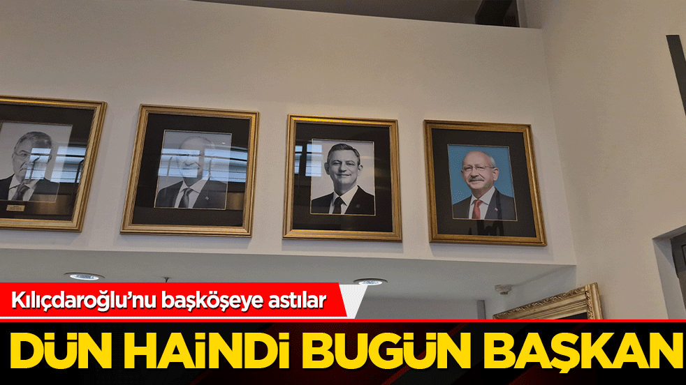 Dün hain diyerek resmini indirdikleri Kılıçdaroğlu'na mahkeme şamarı sonrası odasını teslim ettiler!