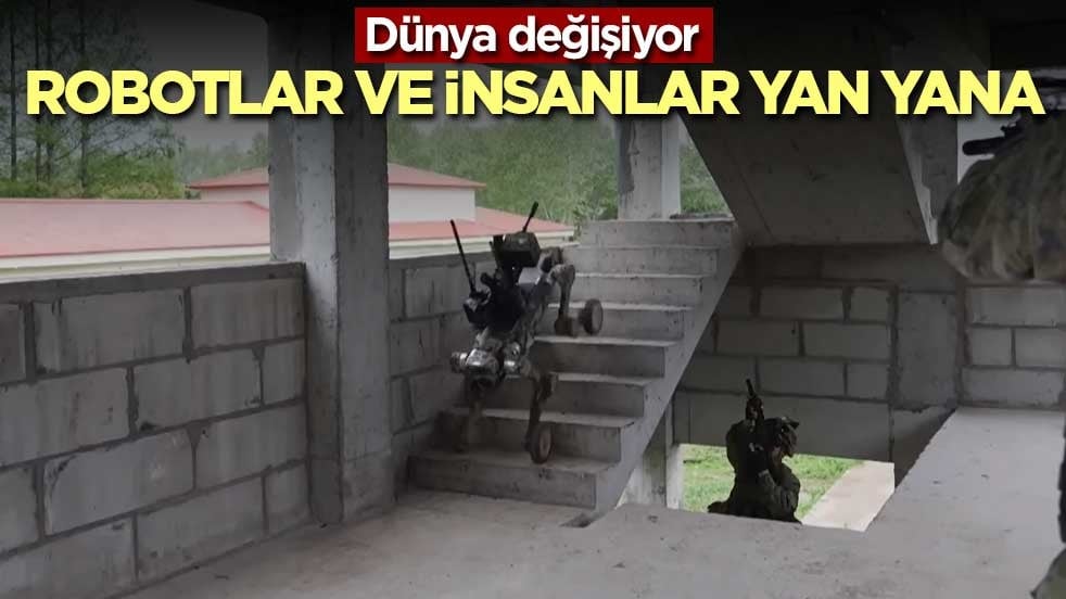Dünya değişiyor! Robotlar ve insanlar yan yana