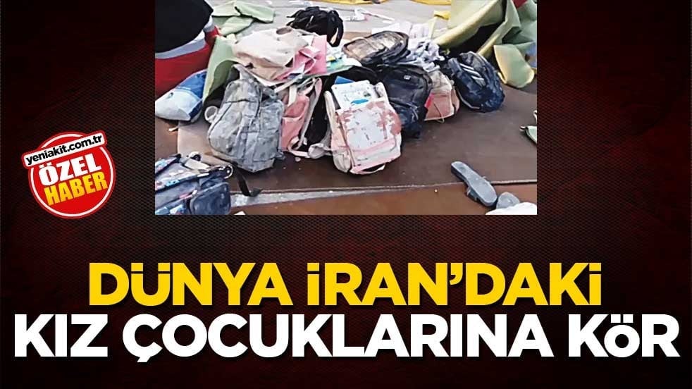 Dünya İran’daki kız çocuklarına kör