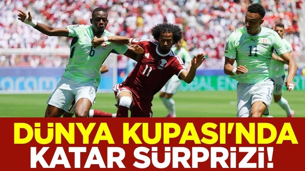 Dünya Kupası'nda Katar sürprizi! 