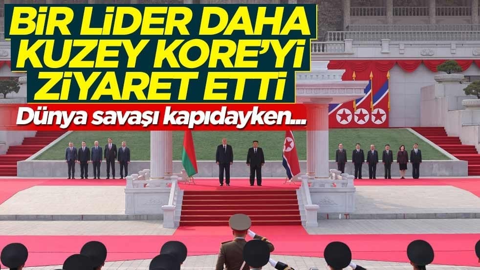 Dünya savaşı kapıdayken... Bir devlet başkanı daha Kuzey Kore'yi ziyaret etti
