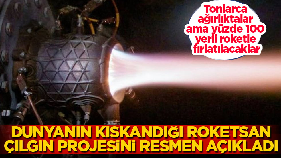 Dünyanın kıskandığı Roketsan çılgın projesini resmen açıkladı! Tonlarca ağırlıktalar, ama yüzde 100 yerli roketle fırlatılacaklar