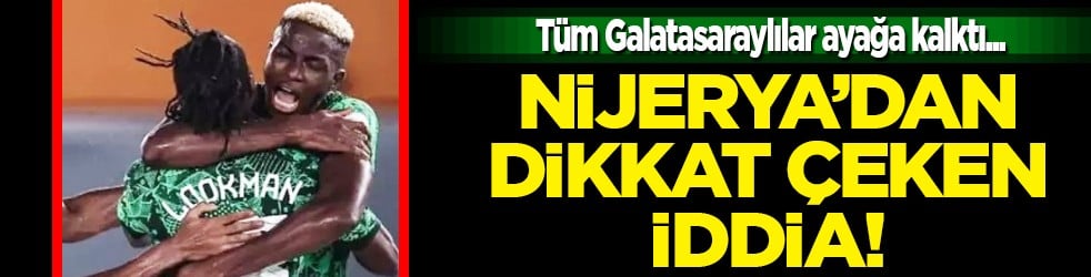 Duyurdular! Lookman'ı Osimhen bitirecek! Nijeryalılar öyle diyor