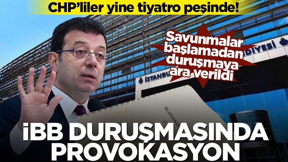 Ekrem ve saz arkadaşları hesap veriyor! 5’inci duruşma başladı... CHP'liler yine tiyatro peşinde