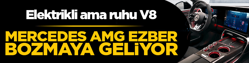 Elektrikli otomobilde V8 dönemi: Mercedes-AMG GT 4-Door Coupe ezber bozmaya geliyor!