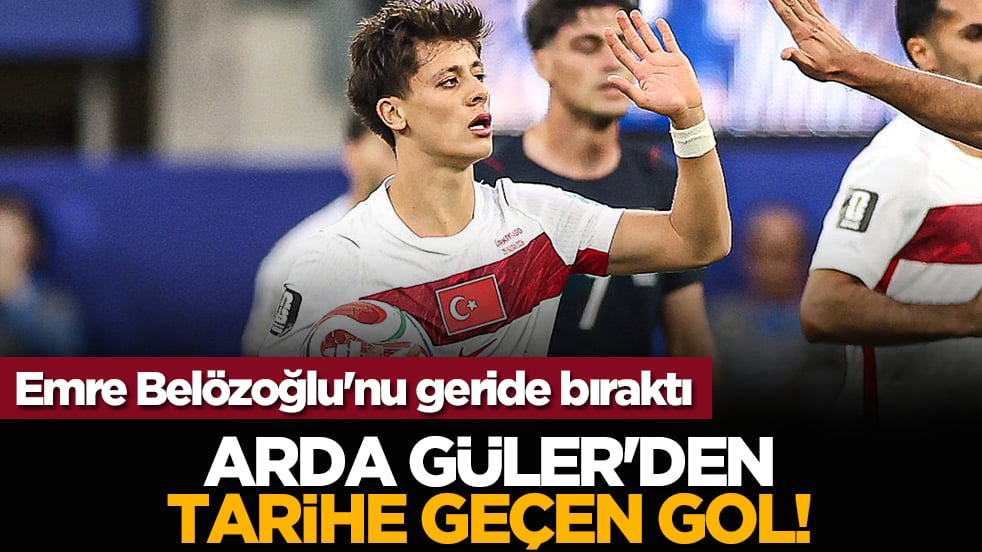 Emre Belözoğlu'nu geride bıraktı: Arda Güler'den tarihe geçen gol!