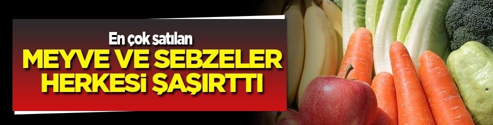 En çok satılan sebze domates oldu: İstanbul'da Kapış kapış giden ürünler bakın neymiş...