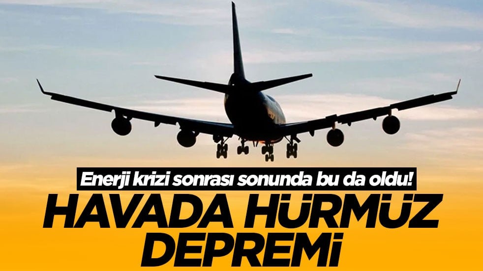 Enerji krizi sonrası sonunda bu da oldu! Havada Hürmüz depremi