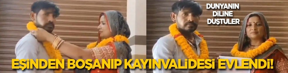 Eşinden boşanıp kayınvalidesi evlendi, dünyanın diline düştü…