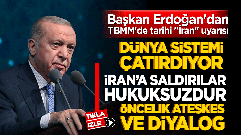 Eski düzen çatırdıyor! Başkan Erdoğan'dan TBMM'de tarihi "İran" uyarısı