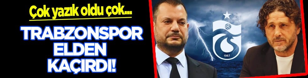 Ezber bozacak bir çıkışın sonu gelmedi: Trabzonspor istiyordu: Sporting bitirdi