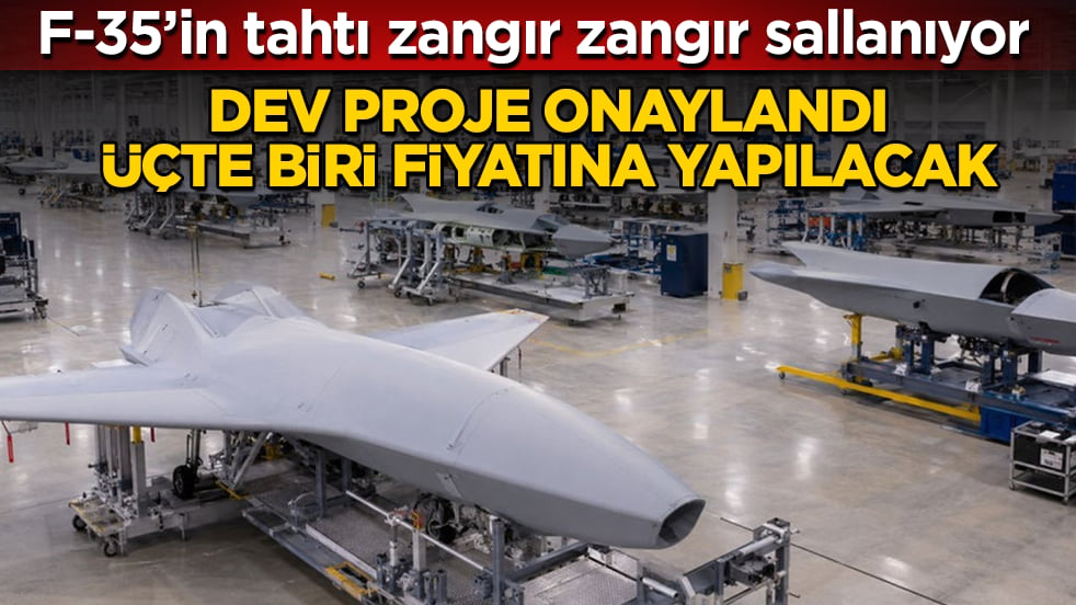 F-35’in tahtı zangır zangır sallanıyor: Dev proje onaylandı, üçte biri fiyatına yapılacak