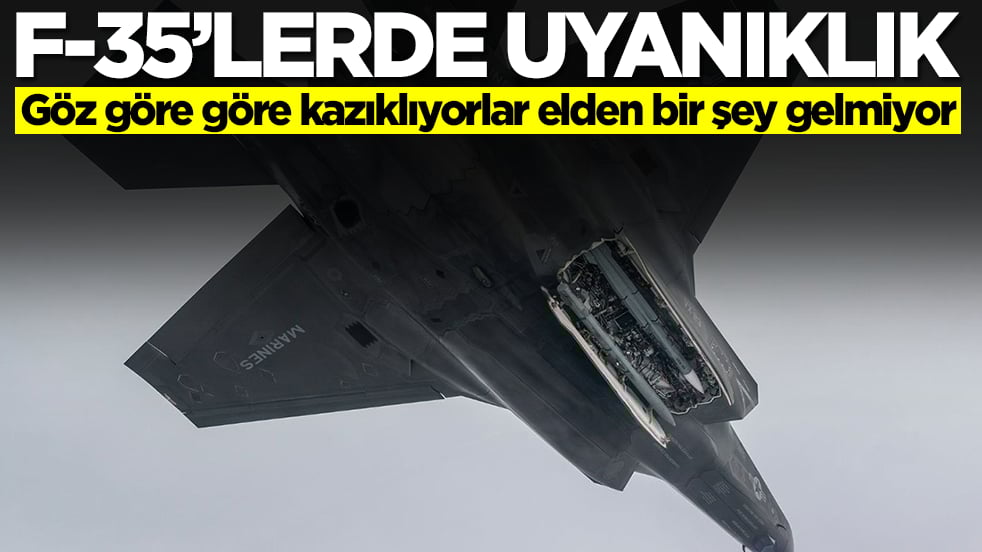  F-35'lerde büyük uyanıklık! Göz göre göre kazıklıyorlar elden bir şey gelmiyor