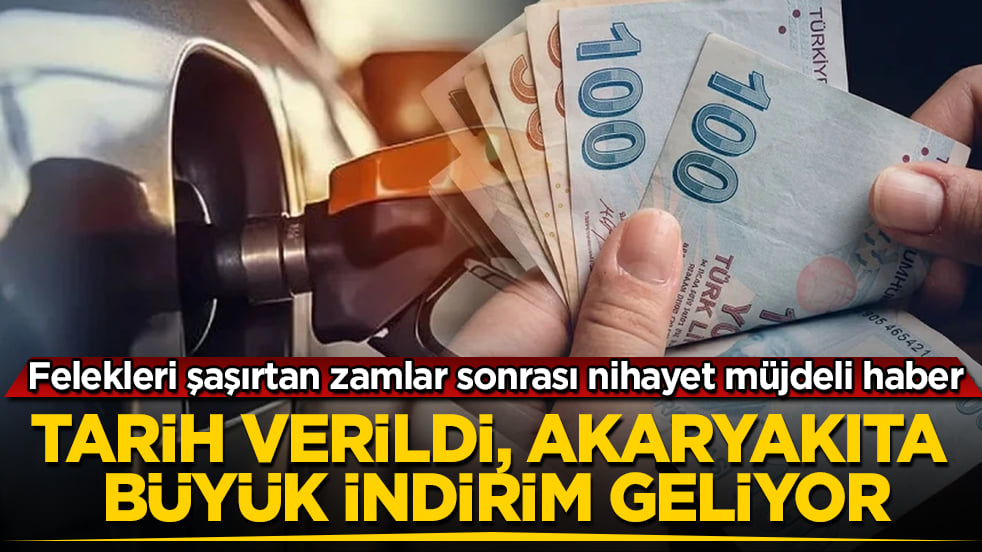 Felekleri şaşırtan zamlar sonrası nihayet müjdeli haber! Tarih verildi, akaryakıta büyük indirim geliyor