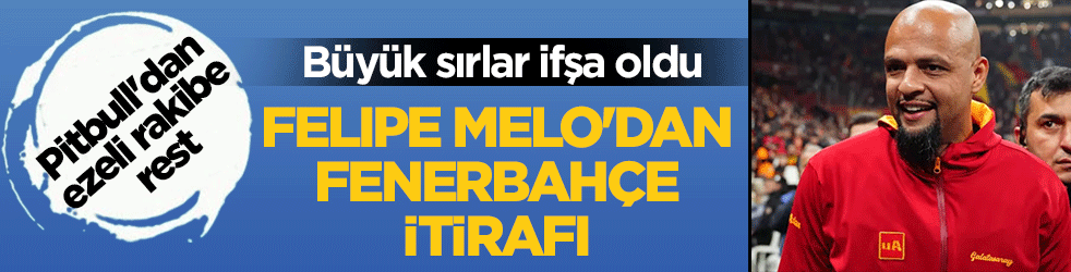 Felipe Melo’dan yıllar sonra gelen Fenerbahçe itirafı: Asla kabul etmezdim