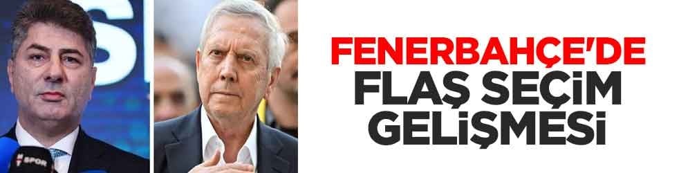 Fenerbahçe'de flaş seçim gelişmesi