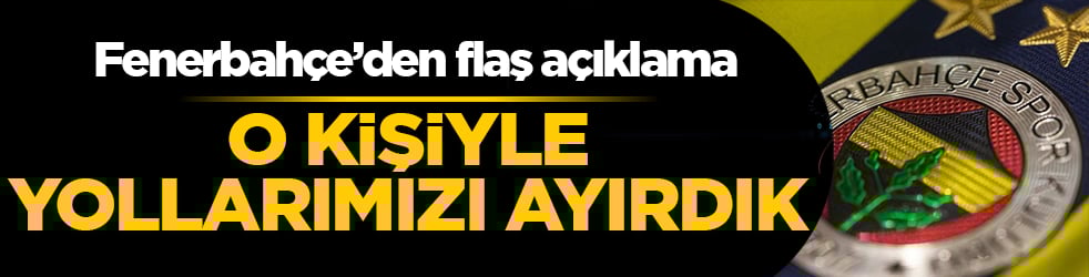 Fenerbahçe’den flaş açıklama: Uçaktaki diyaloğu dışarı taşıyan kişi kovuldu