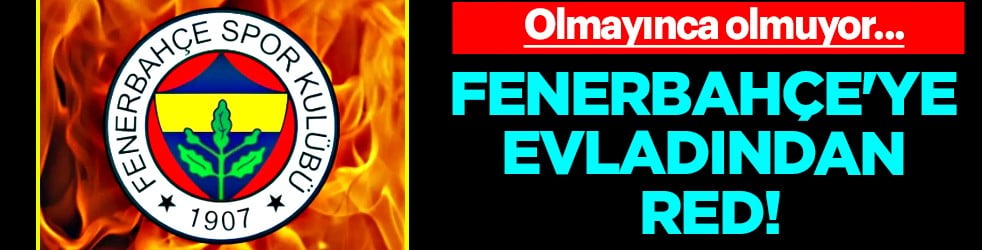 Fenerbahçe'ye evladından red! Aston Villa'yı tercih etti
