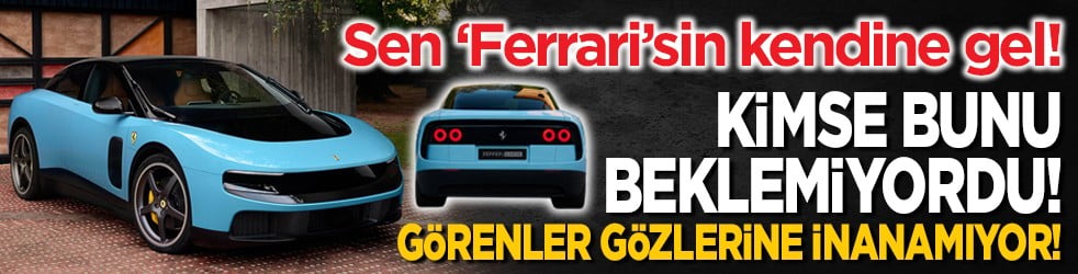 Ferrari tarihinde yeni sayfa! 530 km menzil ve 1050 HP güç ile "Luce" sahneye çıktı!
