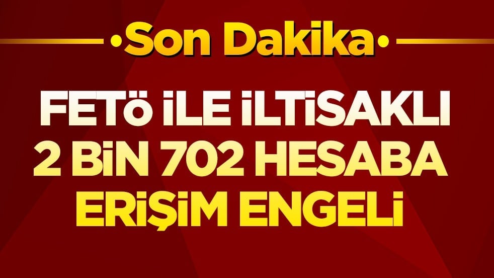 İletişim Başkanı Duran açıkladı! FETÖ ile iltisaklı 2 bin 702 hesaba erişim engeli