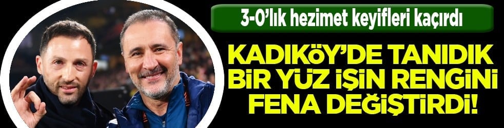 Flaş karar almayacak mısınız artık Tedesco! 5/33'ün bir açıklaması var mı?