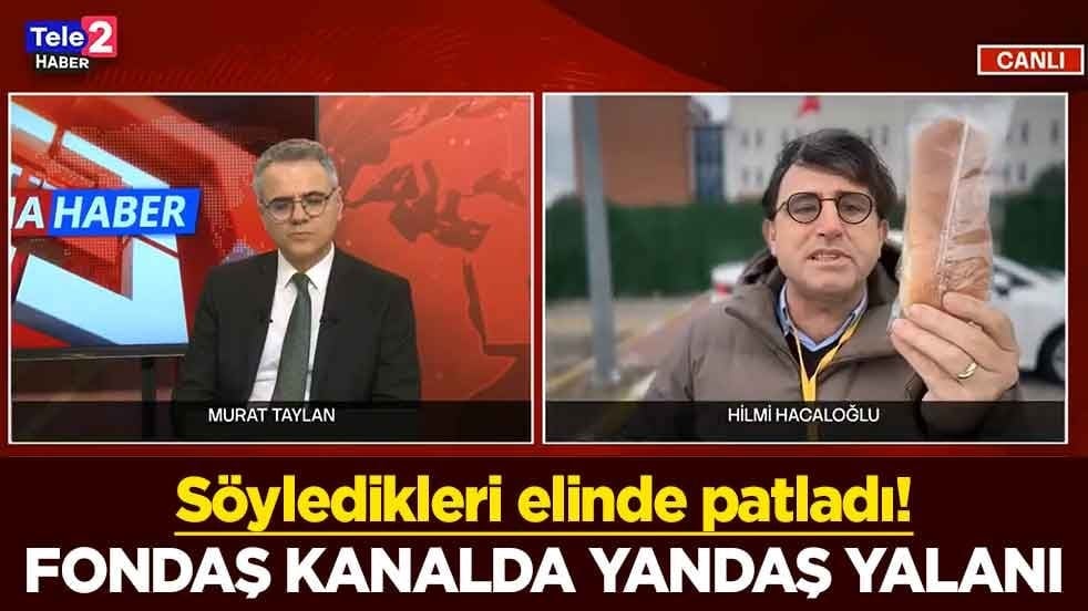 Fondaş kanalda yandaş yalanı! Söyledikleri elinde patladı