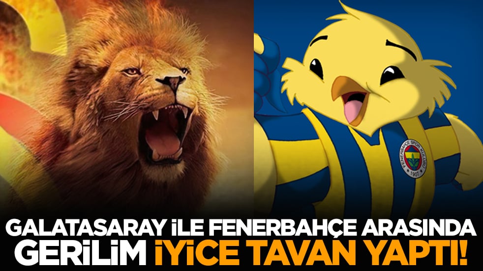 Galatasaray ile Fenerbahçe arasında gerilim iyice tavan yaptı!